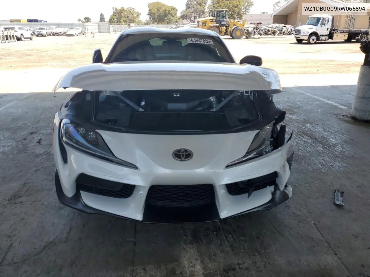 2024 Toyota Supra Base VIN: WZ1DB0G09RW065894 Lot: 64847085