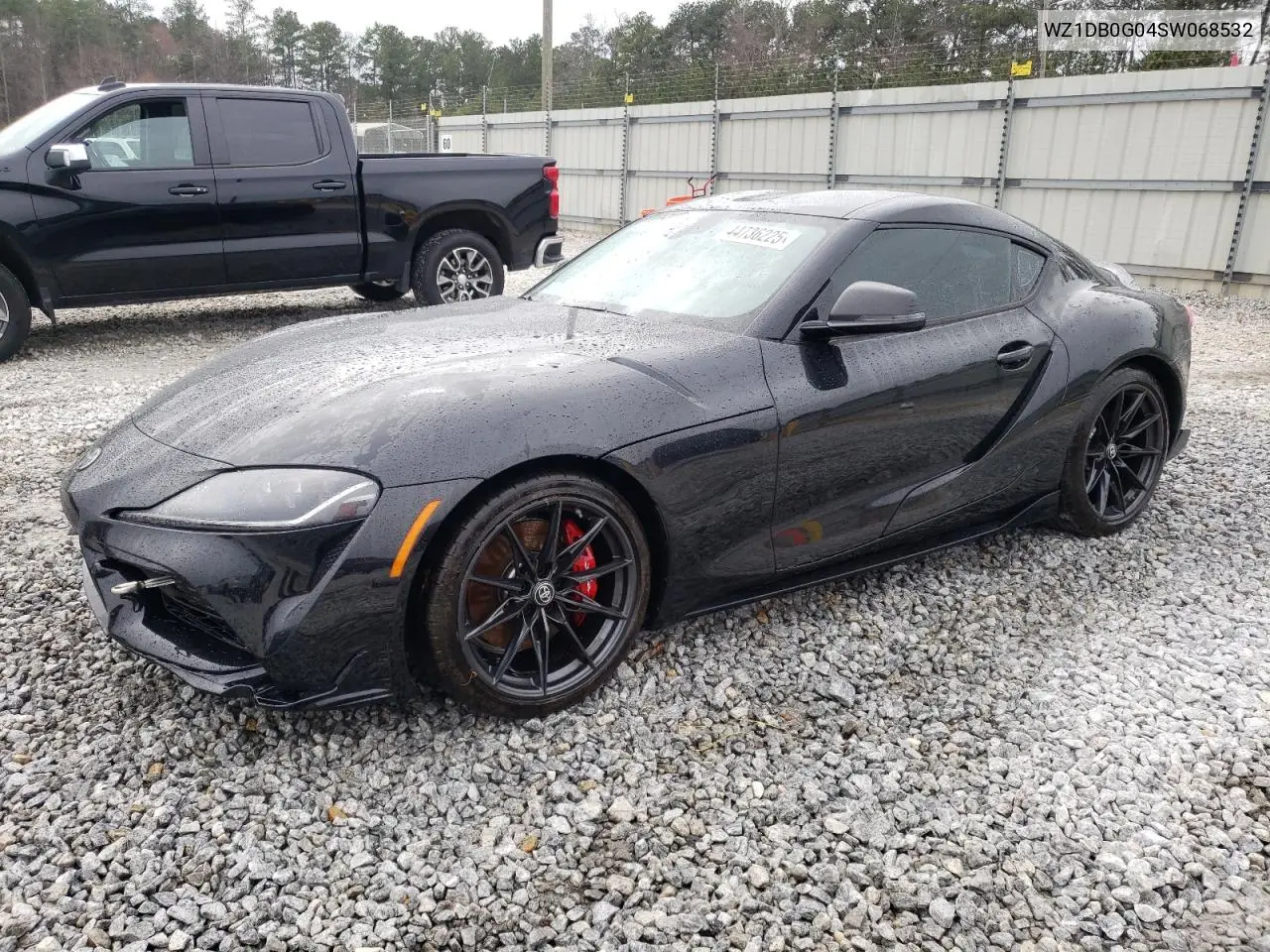 2025 Toyota Supra Base VIN: WZ1DB0G04SW068532 Lot: 44736225