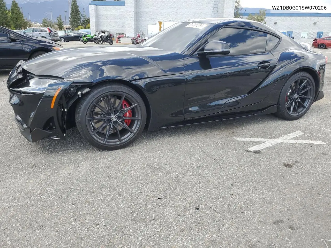 2025 Toyota Supra Base VIN: WZ1DB0G01SW070206 Lot: 51701255