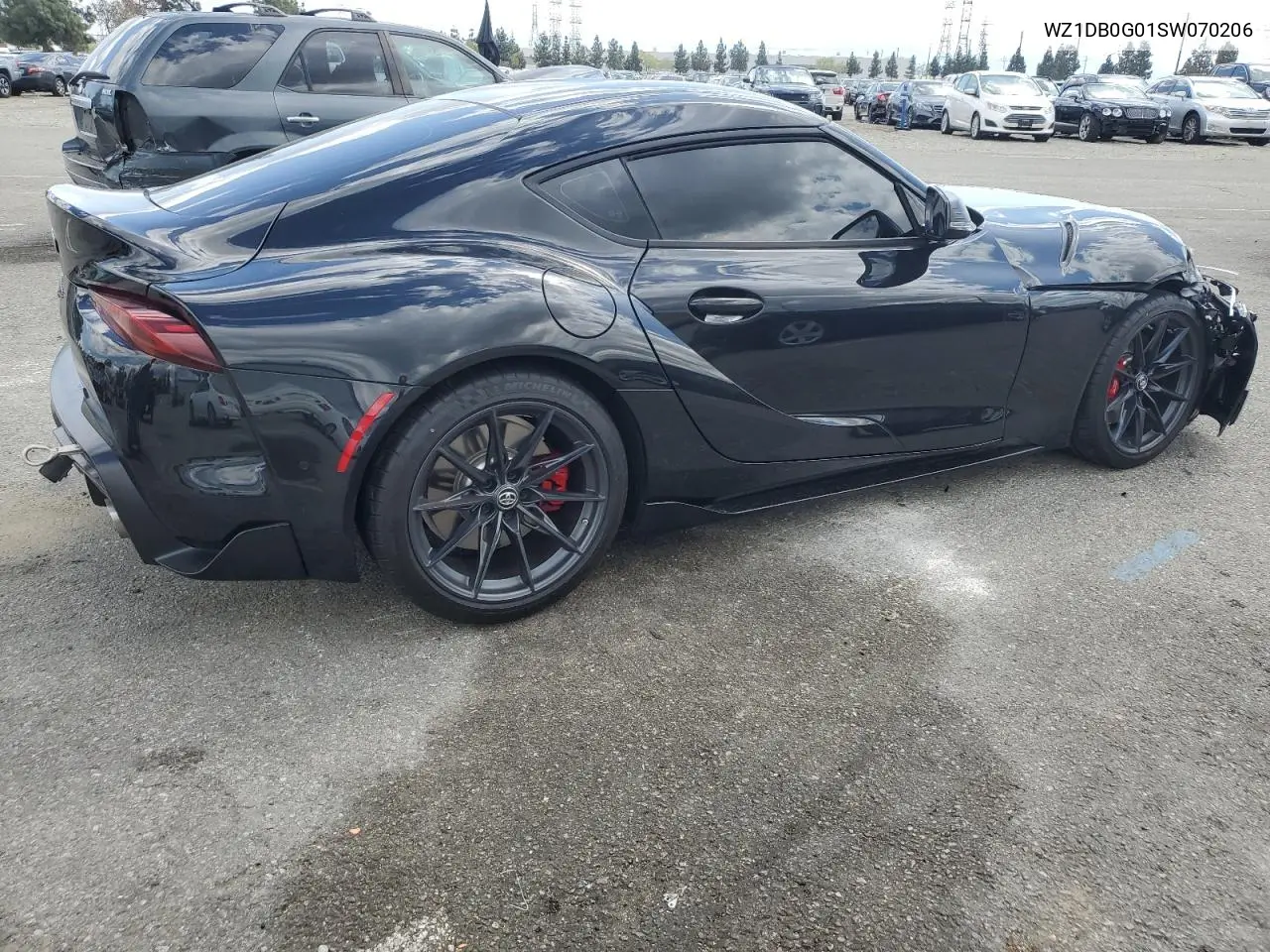 2025 Toyota Supra Base VIN: WZ1DB0G01SW070206 Lot: 51701255