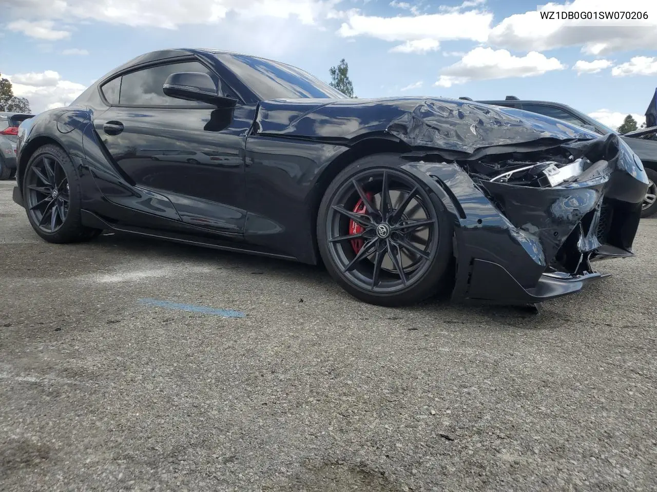 2025 Toyota Supra Base VIN: WZ1DB0G01SW070206 Lot: 51701255