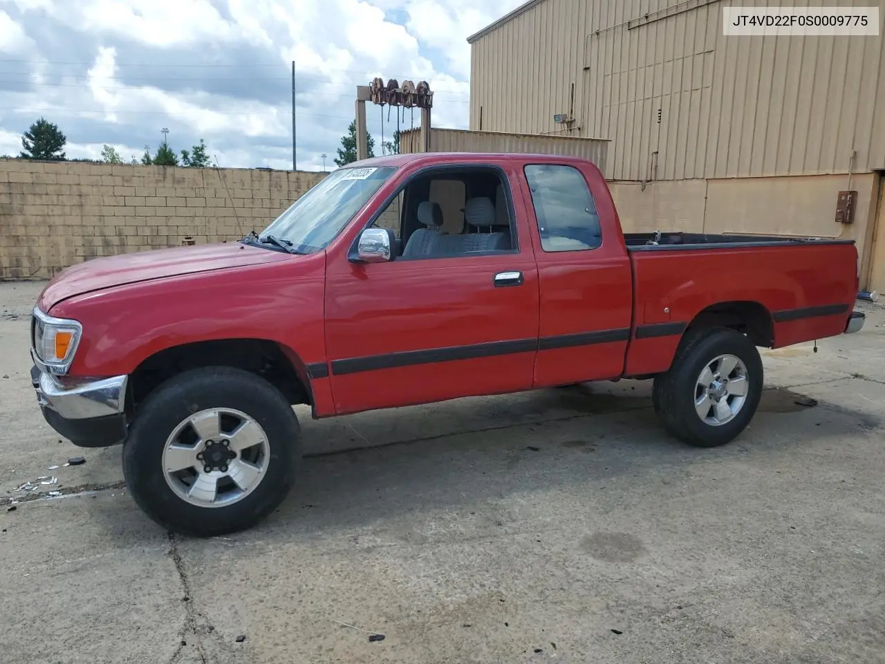 1995 Toyota T100 Xtracab Sr5 VIN: JT4VD22F0S0009775 Lot: 60438235
