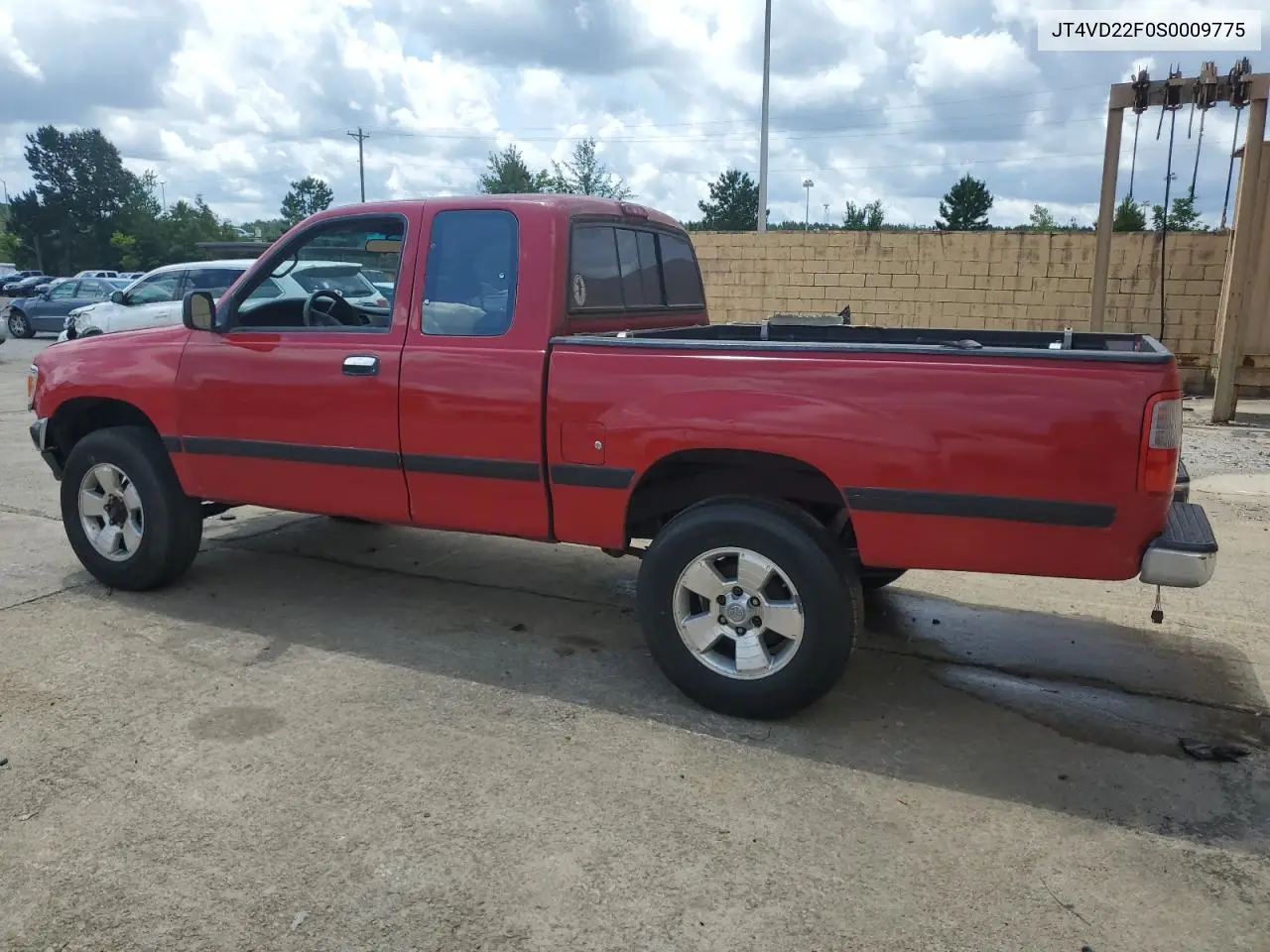 1995 Toyota T100 Xtracab Sr5 VIN: JT4VD22F0S0009775 Lot: 60438235