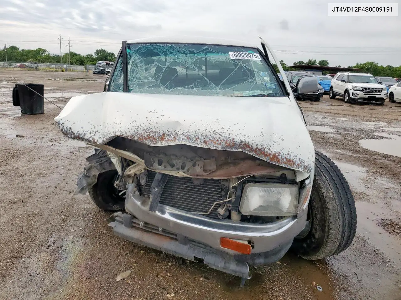 1995 Toyota T100 Xtracab Sr5 VIN: JT4VD12F4S0009191 Lot: 60820075