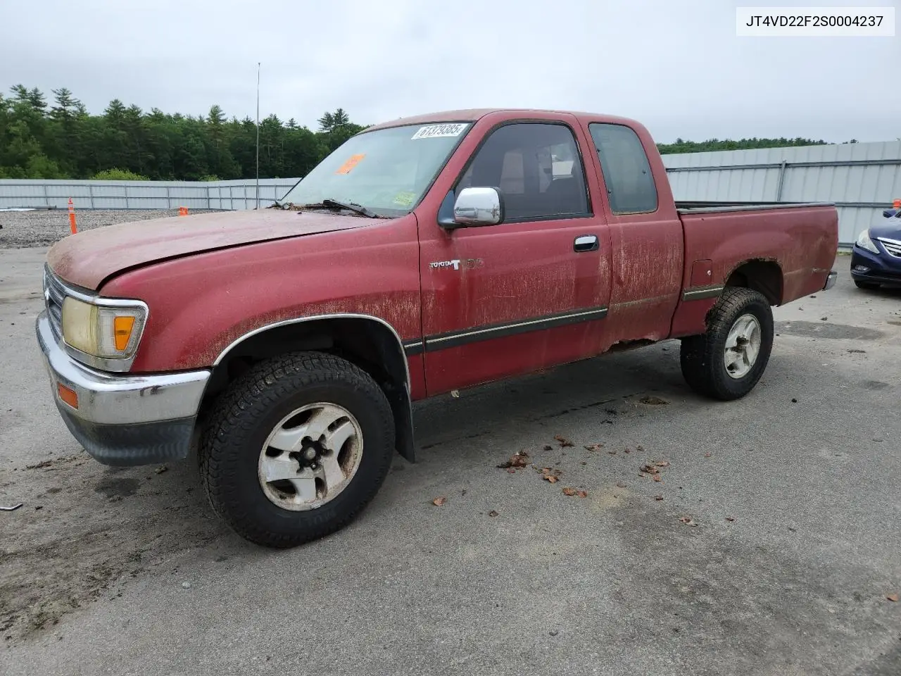 1995 Toyota T100 Xtracab Sr5 VIN: JT4VD22F2S0004237 Lot: 61379385