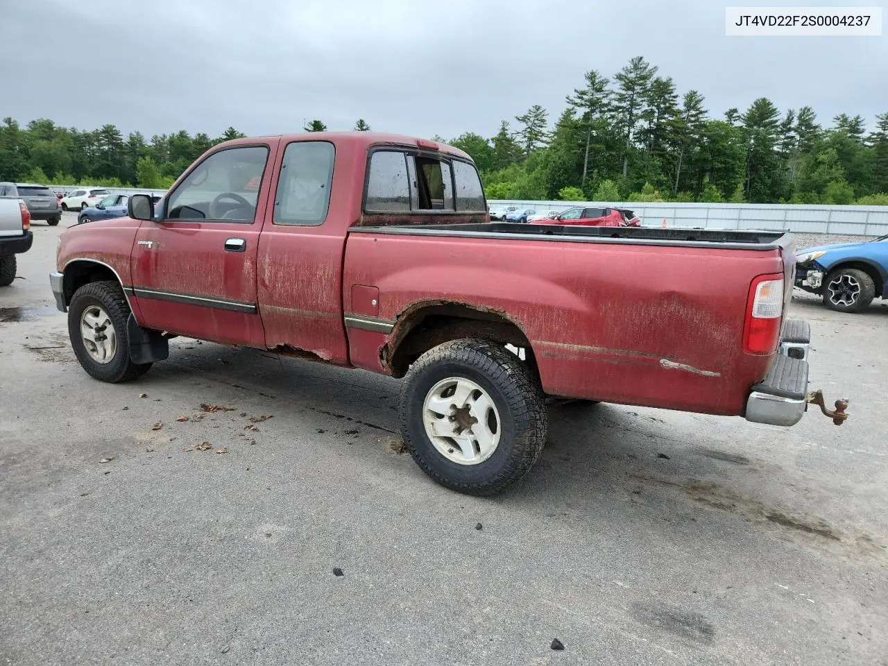 1995 Toyota T100 Xtracab Sr5 VIN: JT4VD22F2S0004237 Lot: 61379385