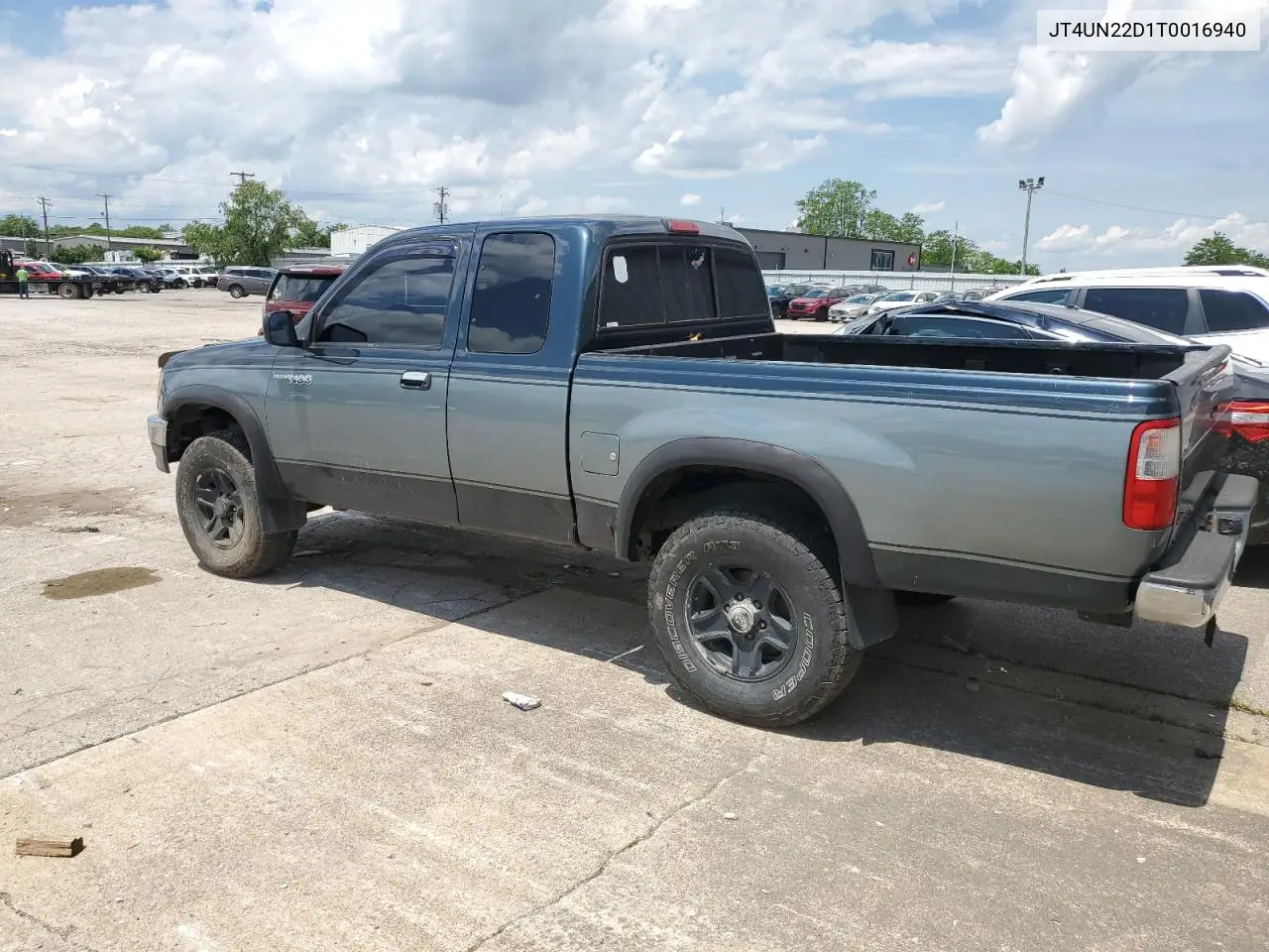 1996 Toyota T100 Xtracab VIN: JT4UN22D1T0016940 Lot: 58308725