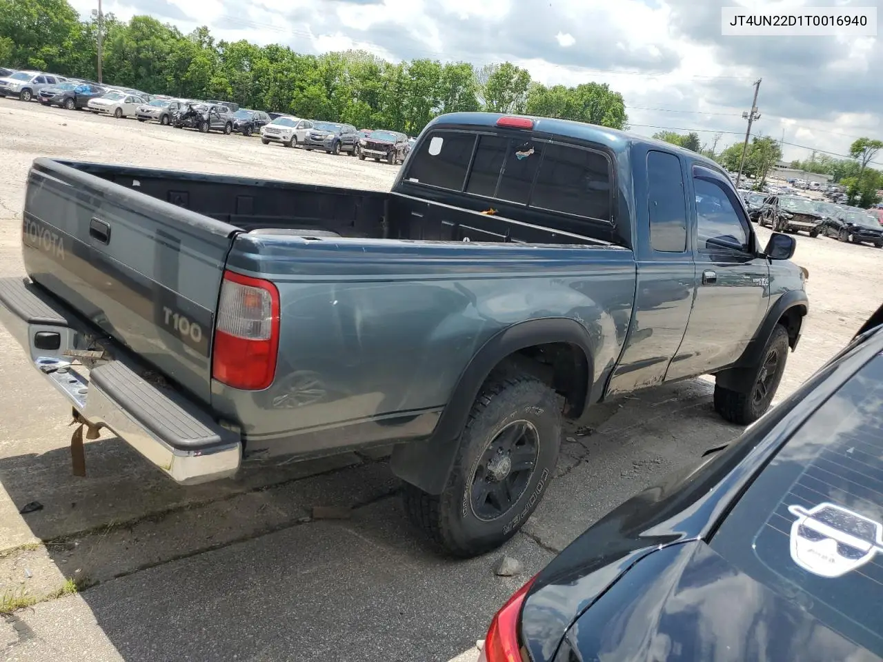 1996 Toyota T100 Xtracab VIN: JT4UN22D1T0016940 Lot: 58308725