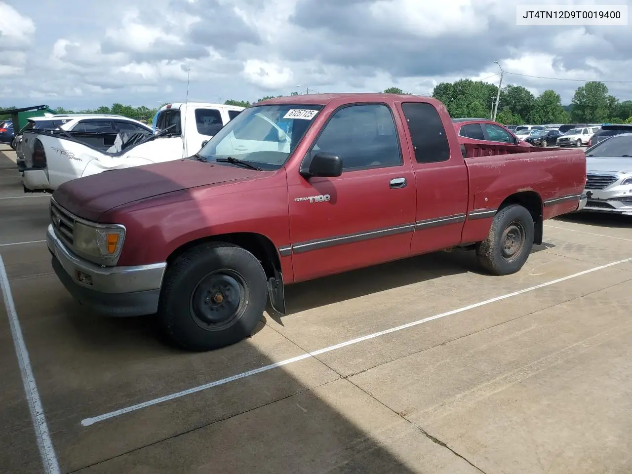 1996 Toyota T100 Xtracab VIN: JT4TN12D9T0019400 Lot: 61257125