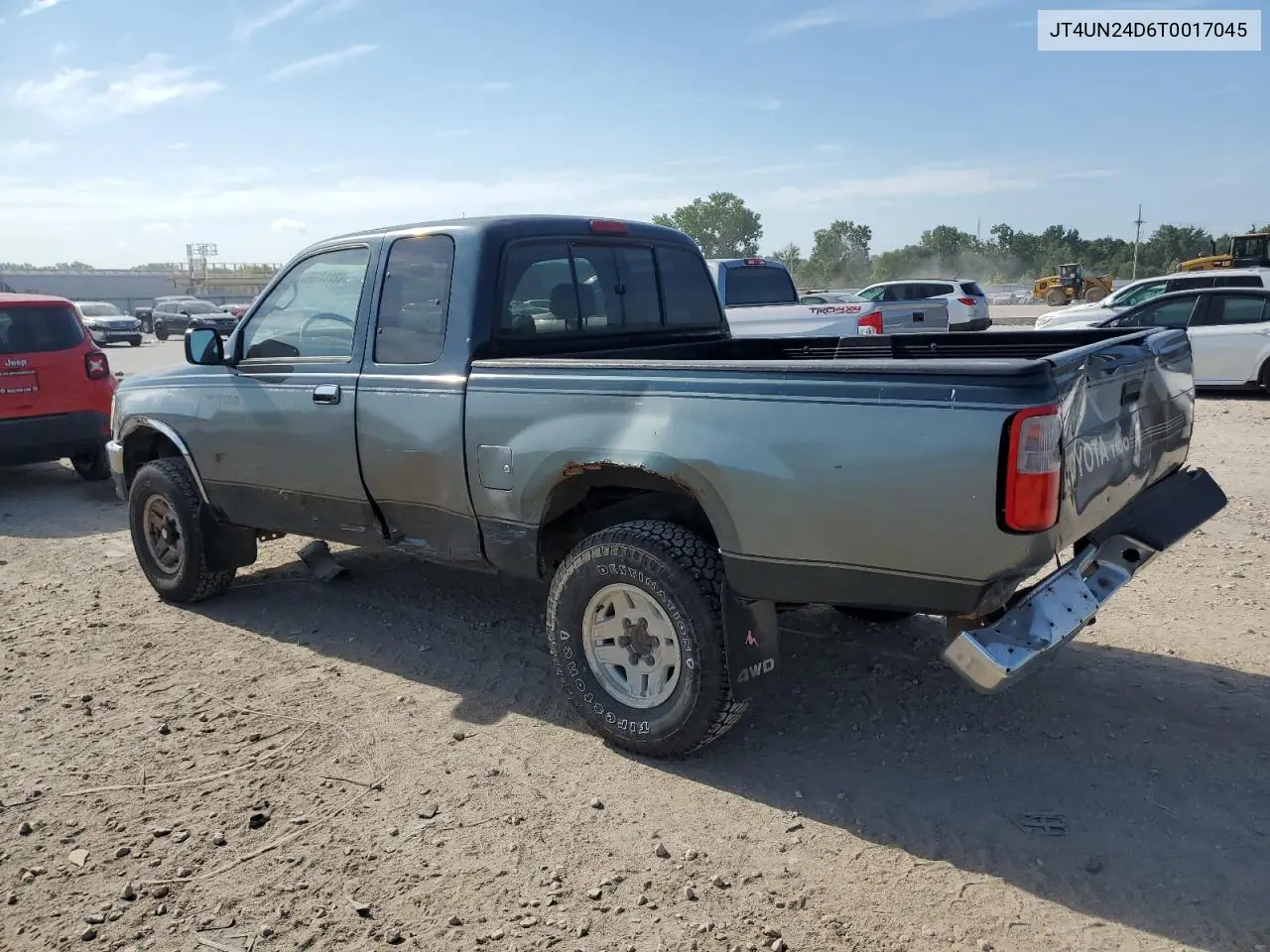 1996 Toyota T100 Xtracab Sr5 VIN: JT4UN24D6T0017045 Lot: 62414155