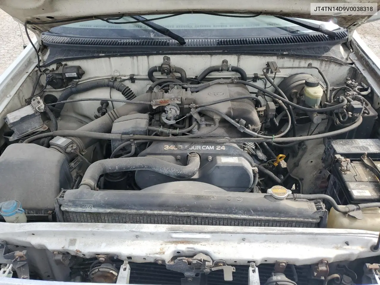 1997 Toyota T100 Xtracab Sr5 VIN: JT4TN14D9V0038318 Lot: 57330085