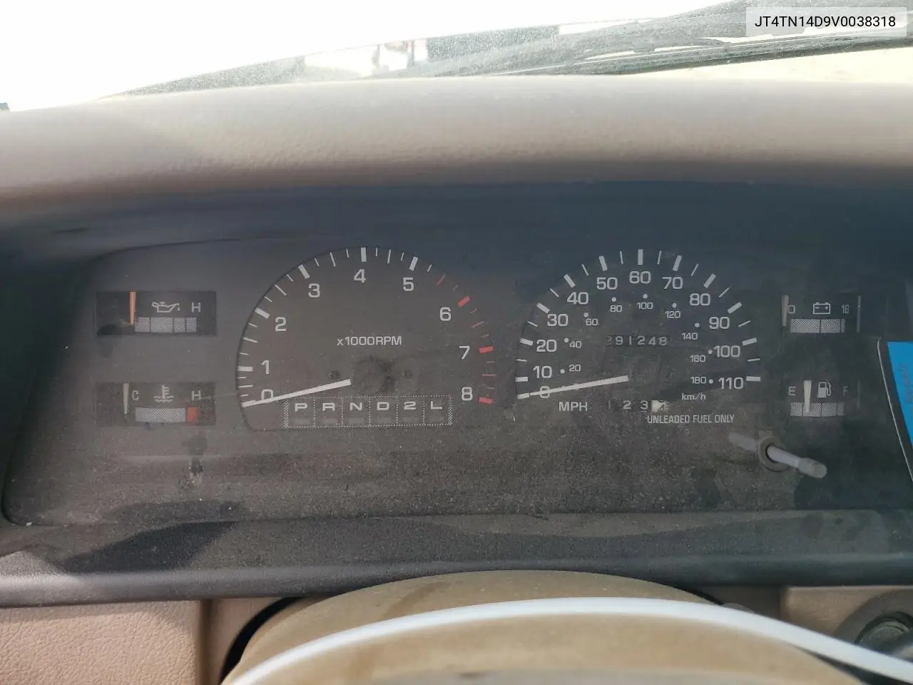 1997 Toyota T100 Xtracab Sr5 VIN: JT4TN14D9V0038318 Lot: 57330085