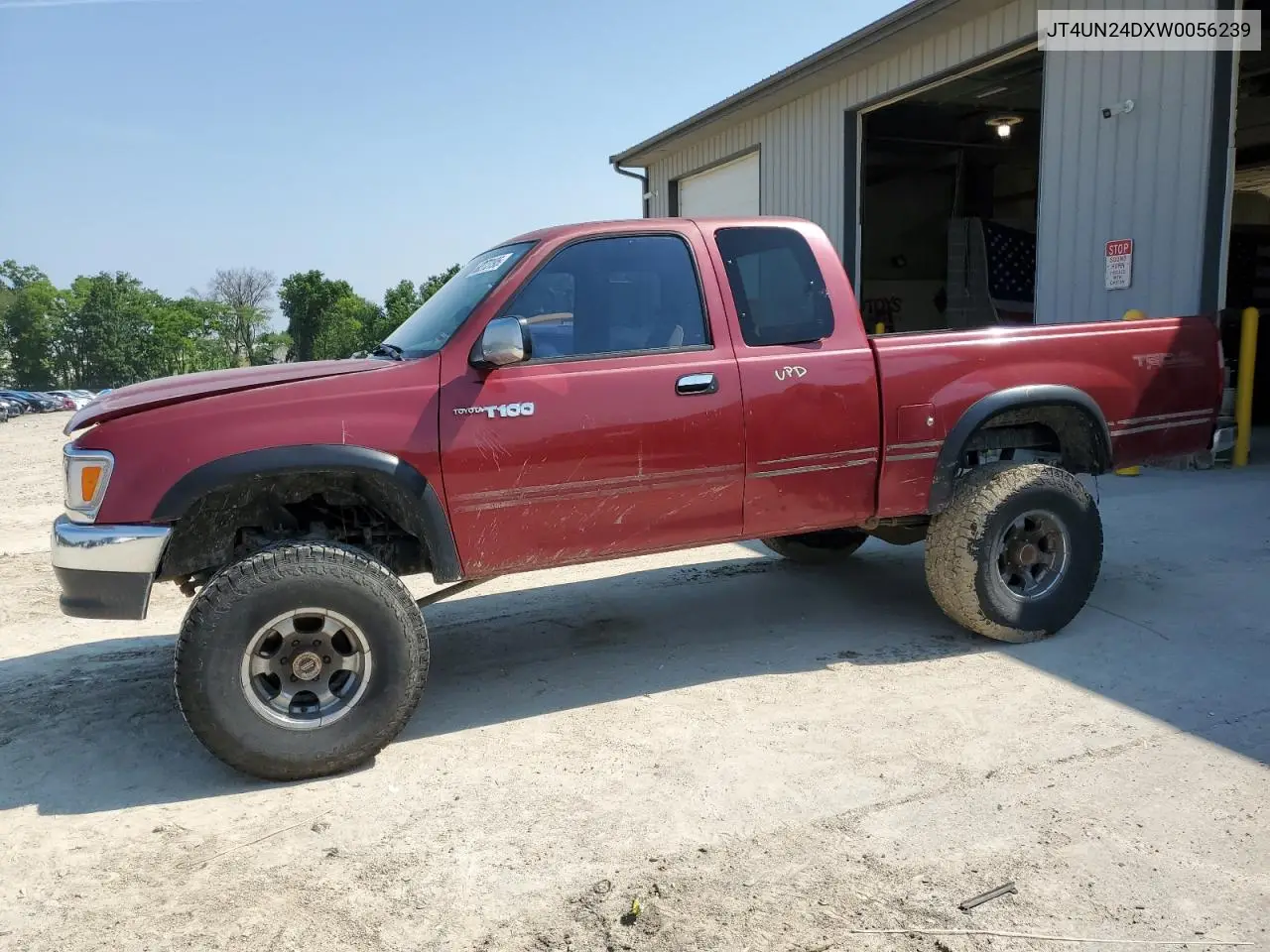 1998 Toyota T100 Xtracab Sr5 VIN: JT4UN24DXW0056239 Lot: 60273195
