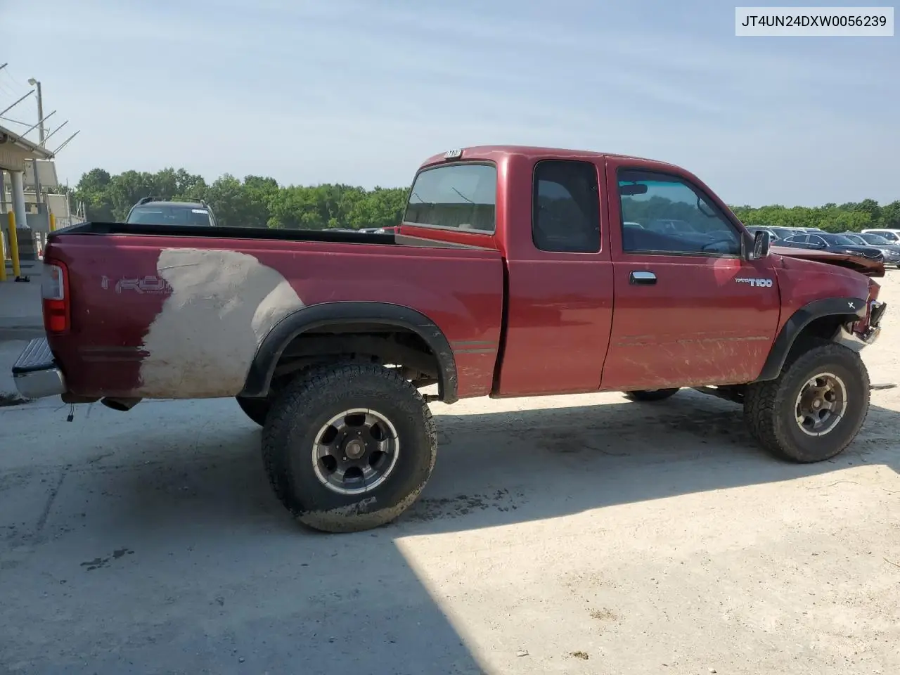 1998 Toyota T100 Xtracab Sr5 VIN: JT4UN24DXW0056239 Lot: 60273195