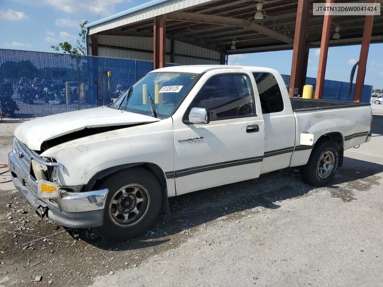 1998 Toyota T100 Xtracab VIN: JT4TN12D6W0041424 Lot: 61336125