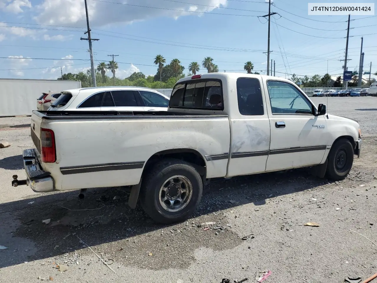 1998 Toyota T100 Xtracab VIN: JT4TN12D6W0041424 Lot: 61336125