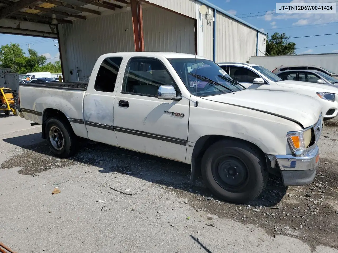 1998 Toyota T100 Xtracab VIN: JT4TN12D6W0041424 Lot: 61336125