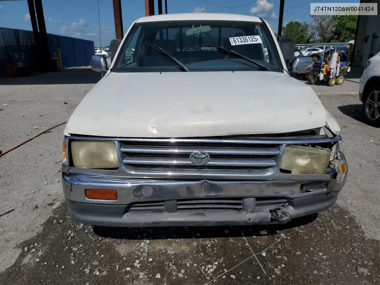 1998 Toyota T100 Xtracab VIN: JT4TN12D6W0041424 Lot: 61336125