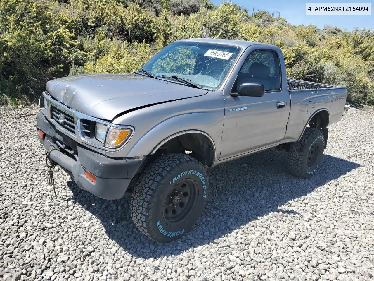 1996 Toyota Tacoma VIN: 4TAPM62NXTZ154094 Lot: 55963265