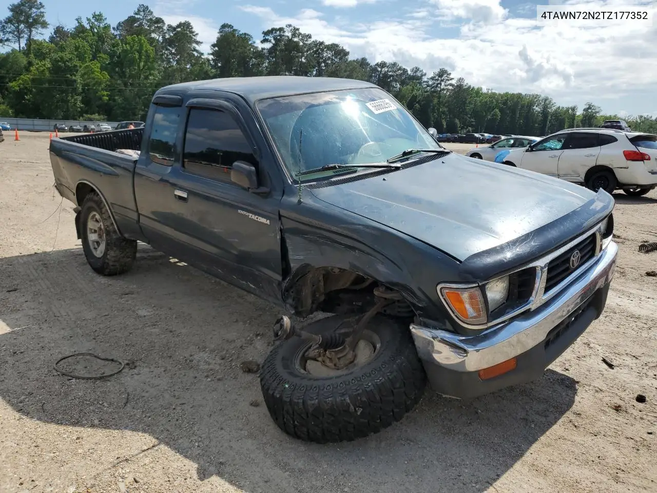 1996 Toyota Tacoma Xtracab VIN: 4TAWN72N2TZ177352 Lot: 56666295