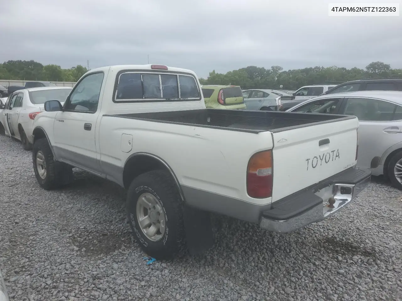 1996 Toyota Tacoma VIN: 4TAPM62N5TZ122363 Lot: 62648865