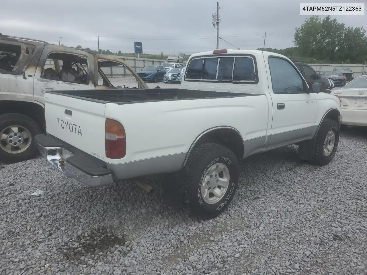 1996 Toyota Tacoma VIN: 4TAPM62N5TZ122363 Lot: 62648865