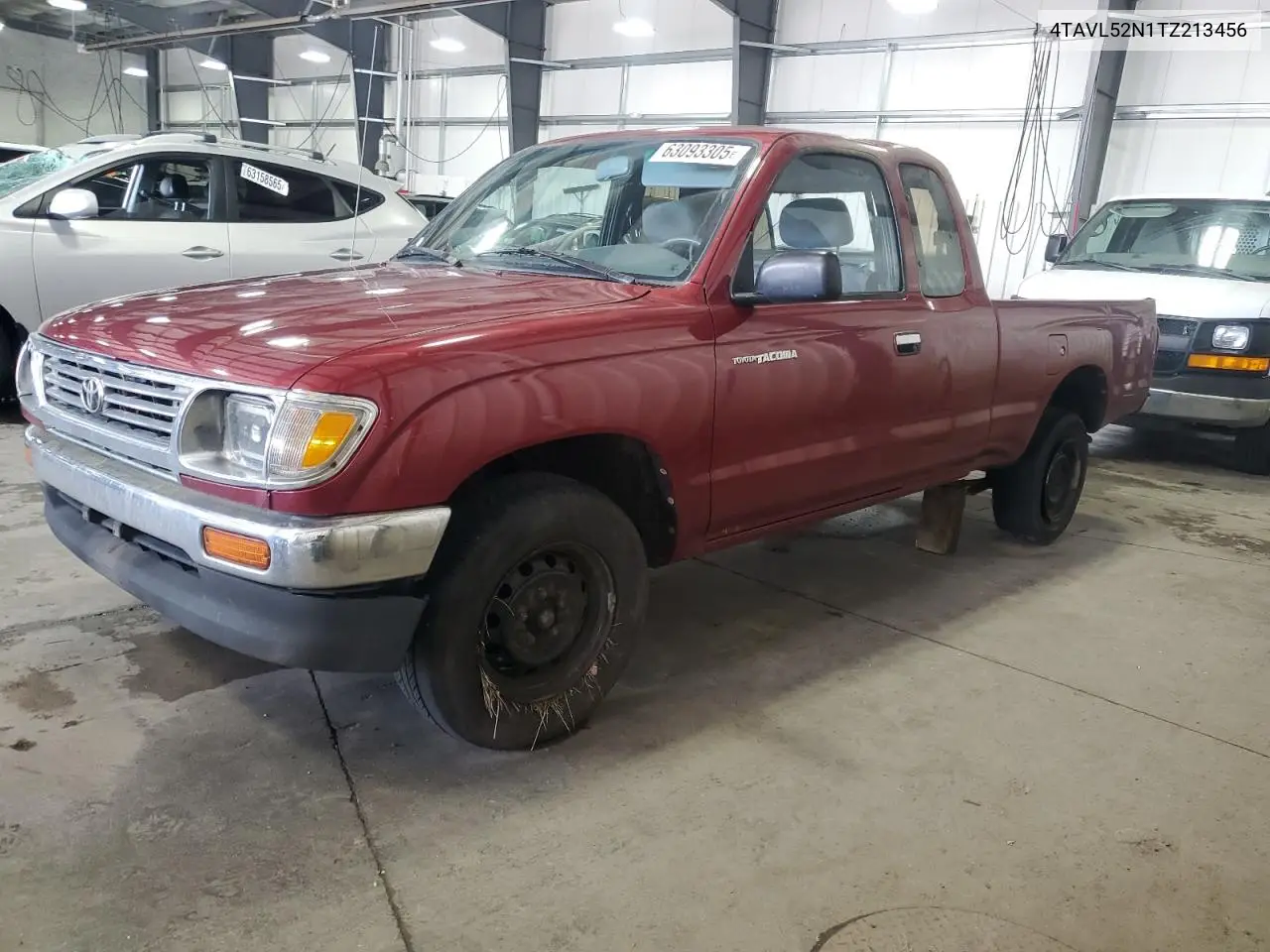 1996 Toyota Tacoma Xtracab VIN: 4TAVL52N1TZ213456 Lot: 63093305