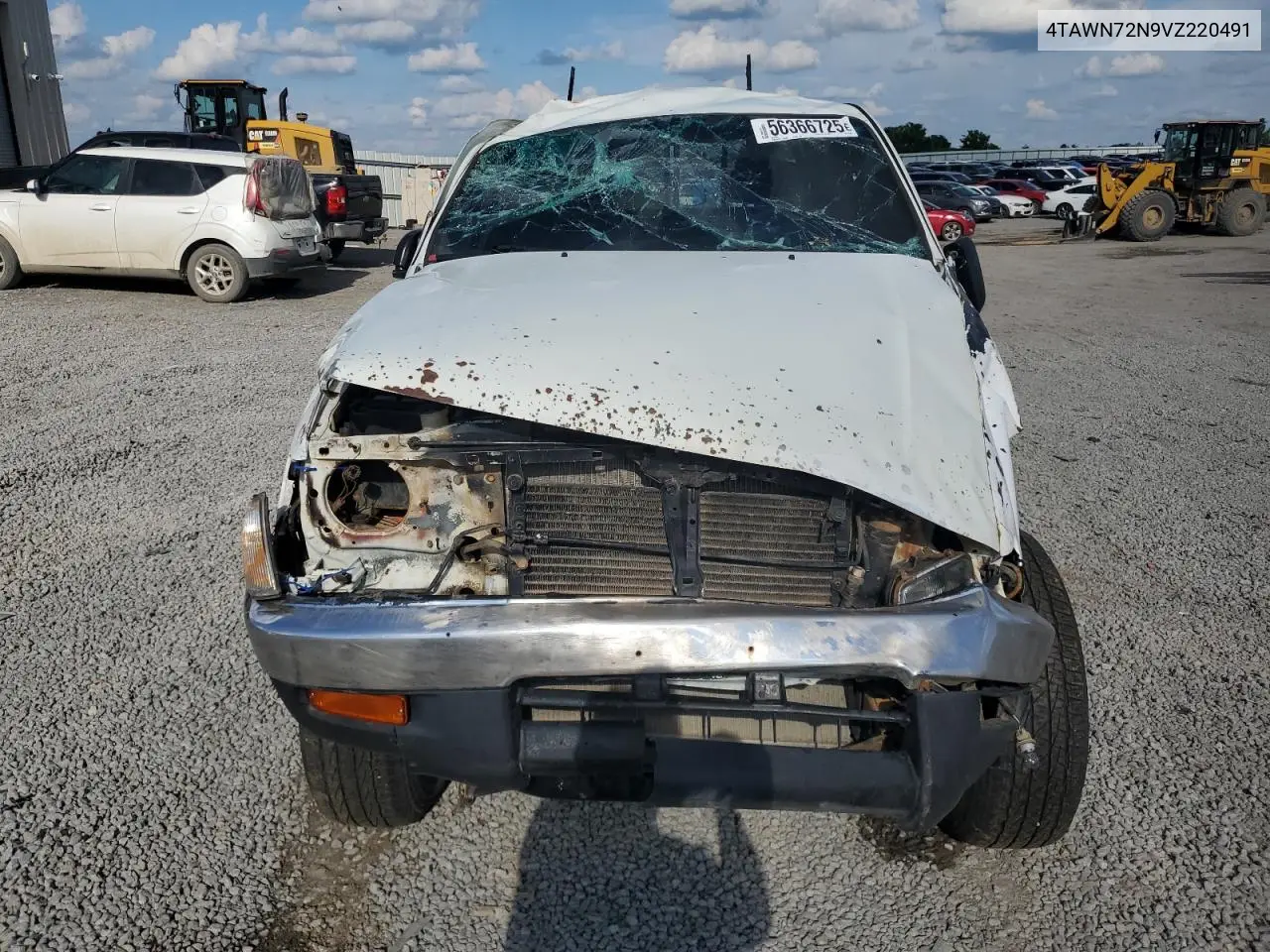 1997 Toyota Tacoma Xtracab VIN: 4TAWN72N9VZ220491 Lot: 56366725