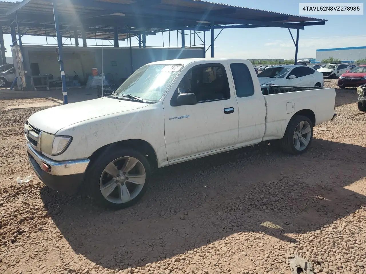 1997 Toyota Tacoma Xtracab VIN: 4TAVL52N8VZ278985 Lot: 62579175