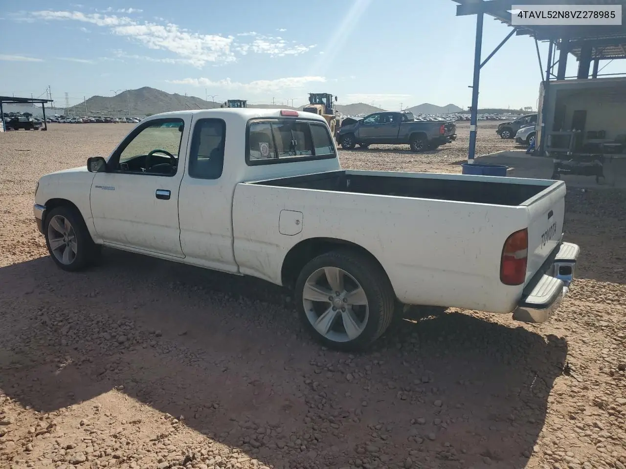 1997 Toyota Tacoma Xtracab VIN: 4TAVL52N8VZ278985 Lot: 62579175