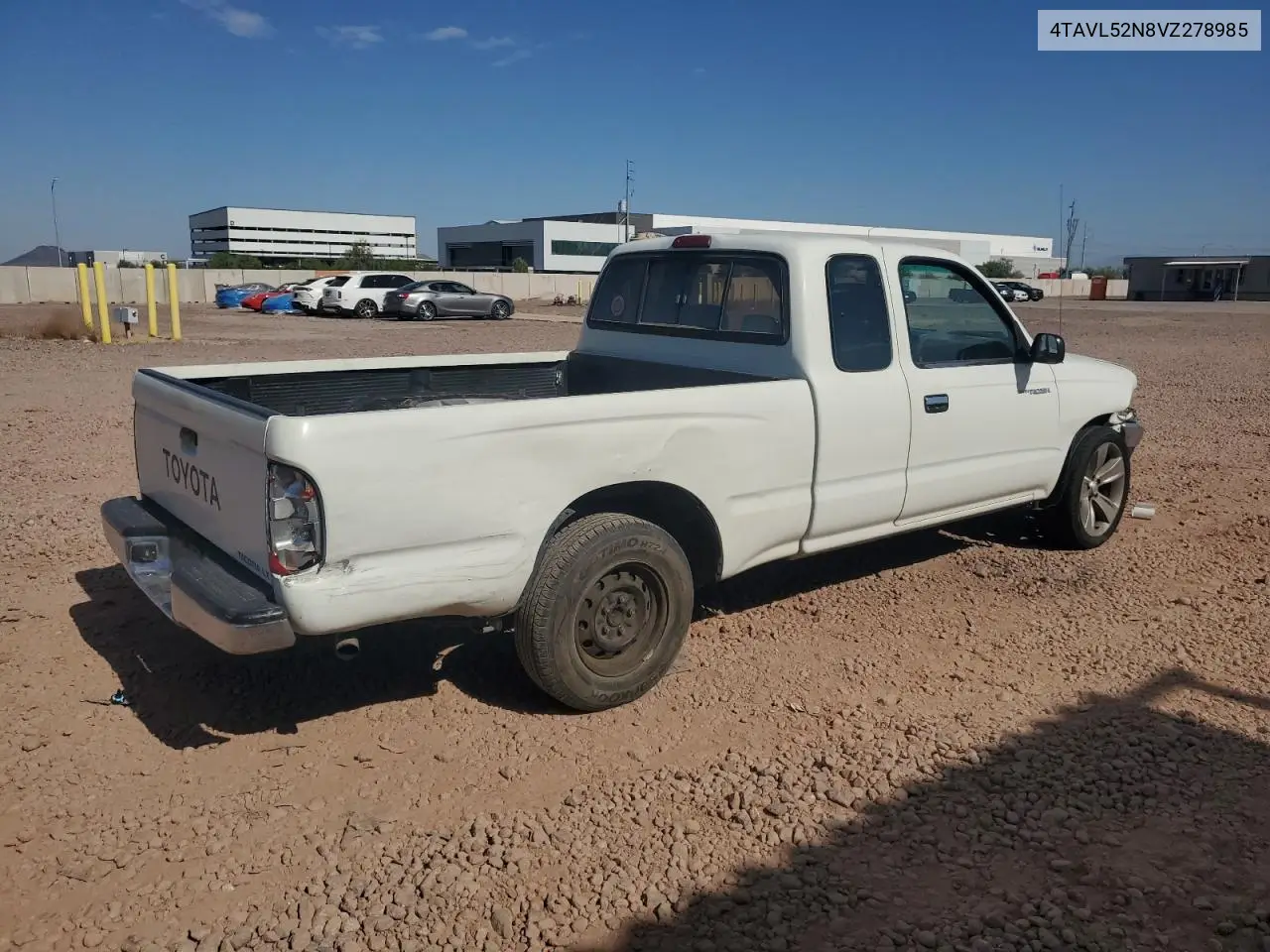 1997 Toyota Tacoma Xtracab VIN: 4TAVL52N8VZ278985 Lot: 62579175