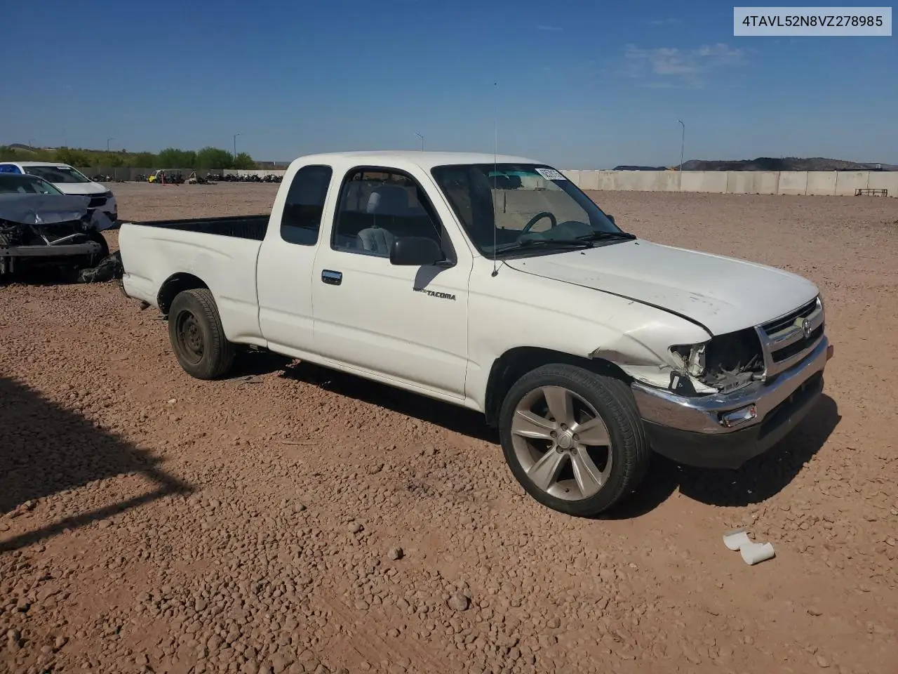 1997 Toyota Tacoma Xtracab VIN: 4TAVL52N8VZ278985 Lot: 62579175