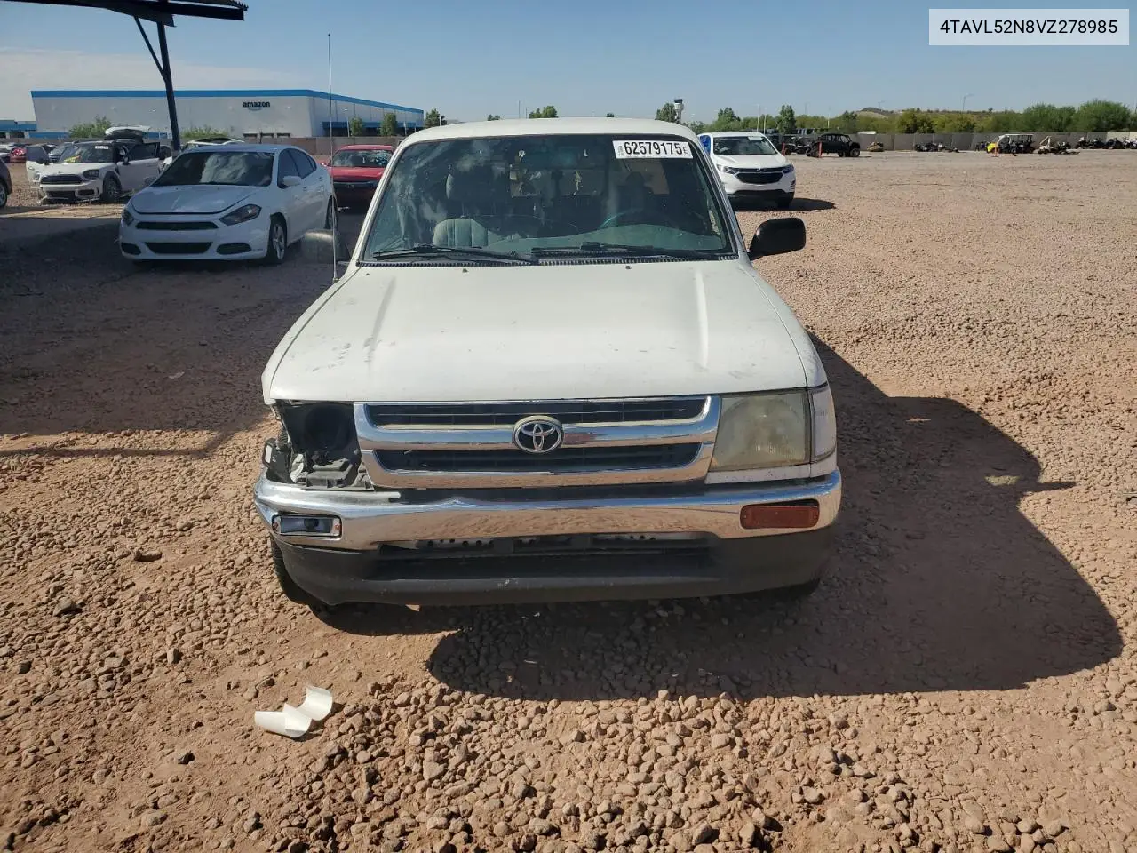 1997 Toyota Tacoma Xtracab VIN: 4TAVL52N8VZ278985 Lot: 62579175