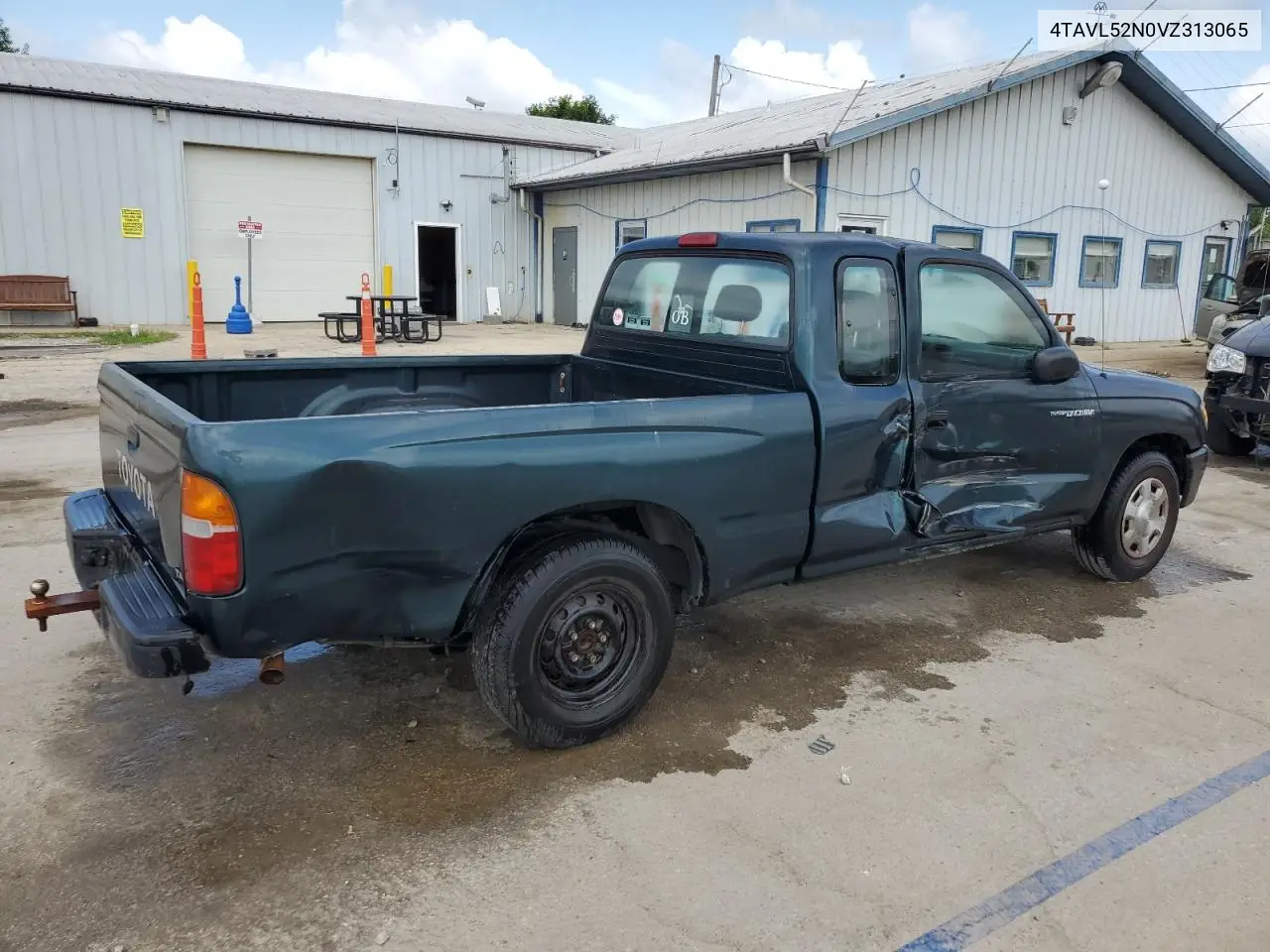 1997 Toyota Tacoma Xtracab VIN: 4TAVL52N0VZ313065 Lot: 62908695