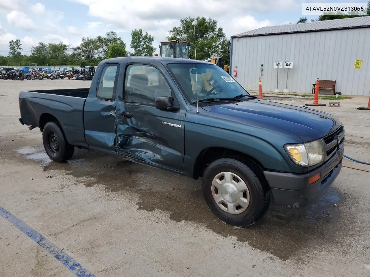 1997 Toyota Tacoma Xtracab VIN: 4TAVL52N0VZ313065 Lot: 62908695