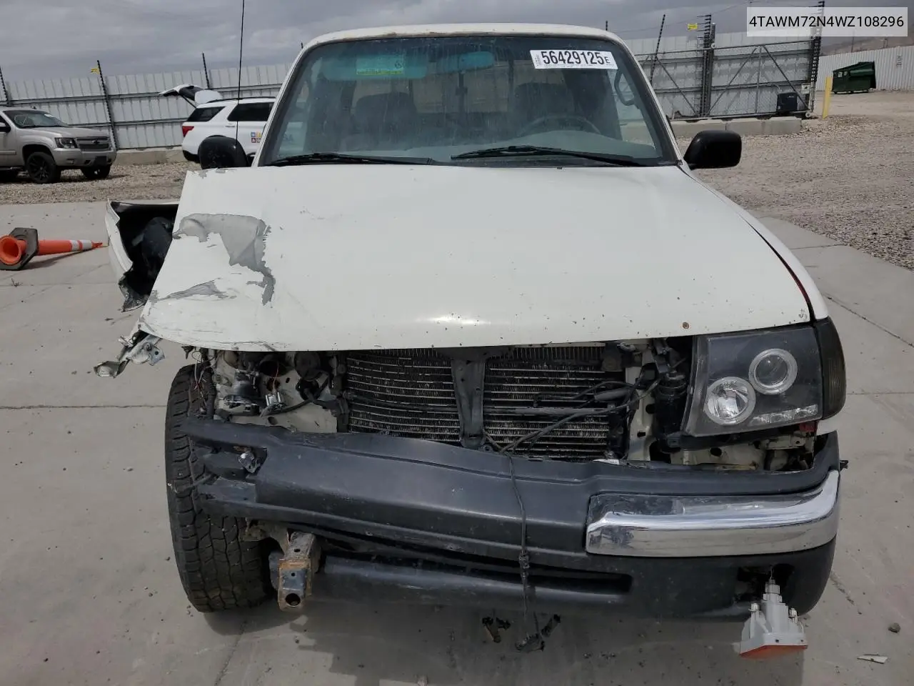 1998 Toyota Tacoma Xtracab VIN: 4TAWM72N4WZ108296 Lot: 56429125