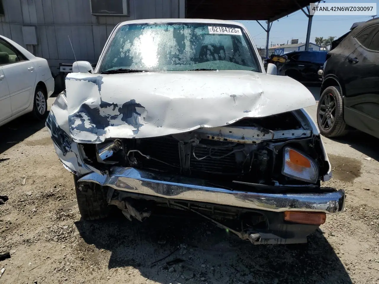 1998 Toyota Tacoma VIN: 4TANL42N6WZ030097 Lot: 62184725