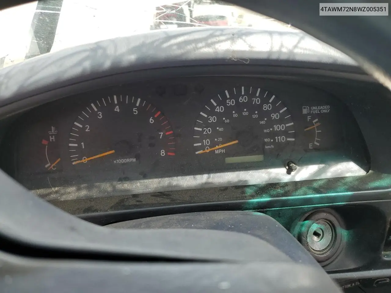 1998 Toyota Tacoma Xtracab VIN: 4TAWM72N8WZ005351 Lot: 62338335