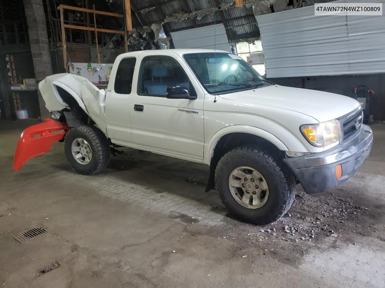 1998 Toyota Tacoma Xtracab VIN: 4TAWN72N4WZ100809 Lot: 62752535