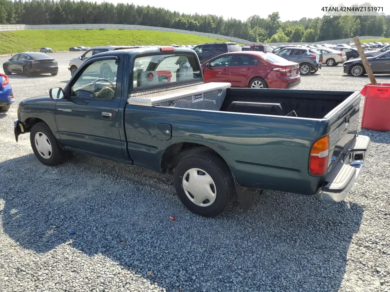 1998 Toyota Tacoma VIN: 4TANL42N4WZ151971 Lot: 63420075