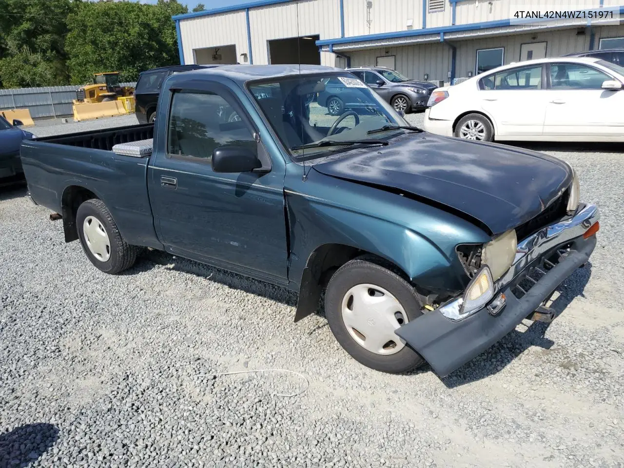 1998 Toyota Tacoma VIN: 4TANL42N4WZ151971 Lot: 63420075