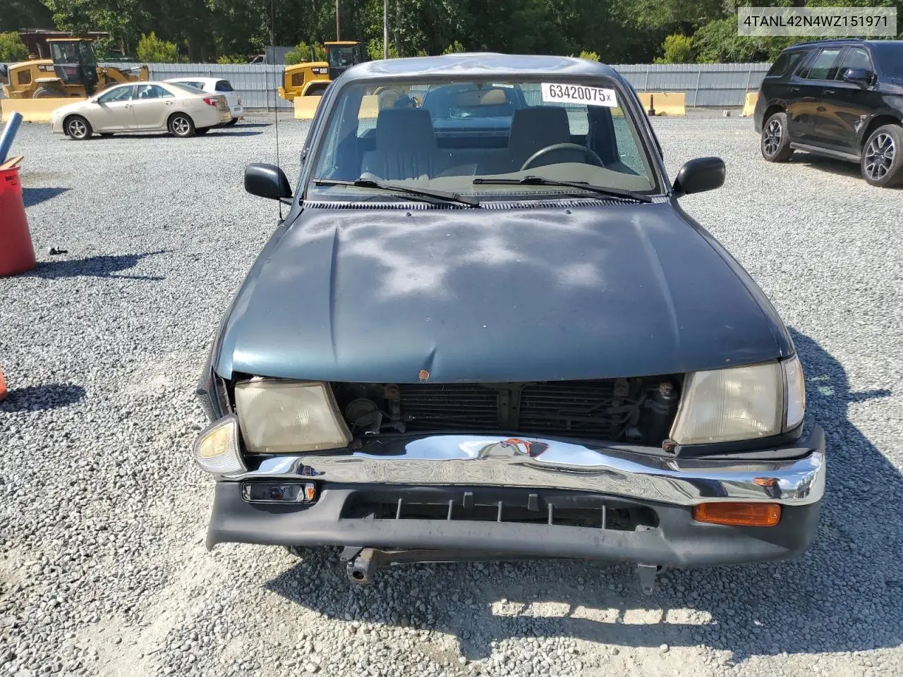 1998 Toyota Tacoma VIN: 4TANL42N4WZ151971 Lot: 63420075