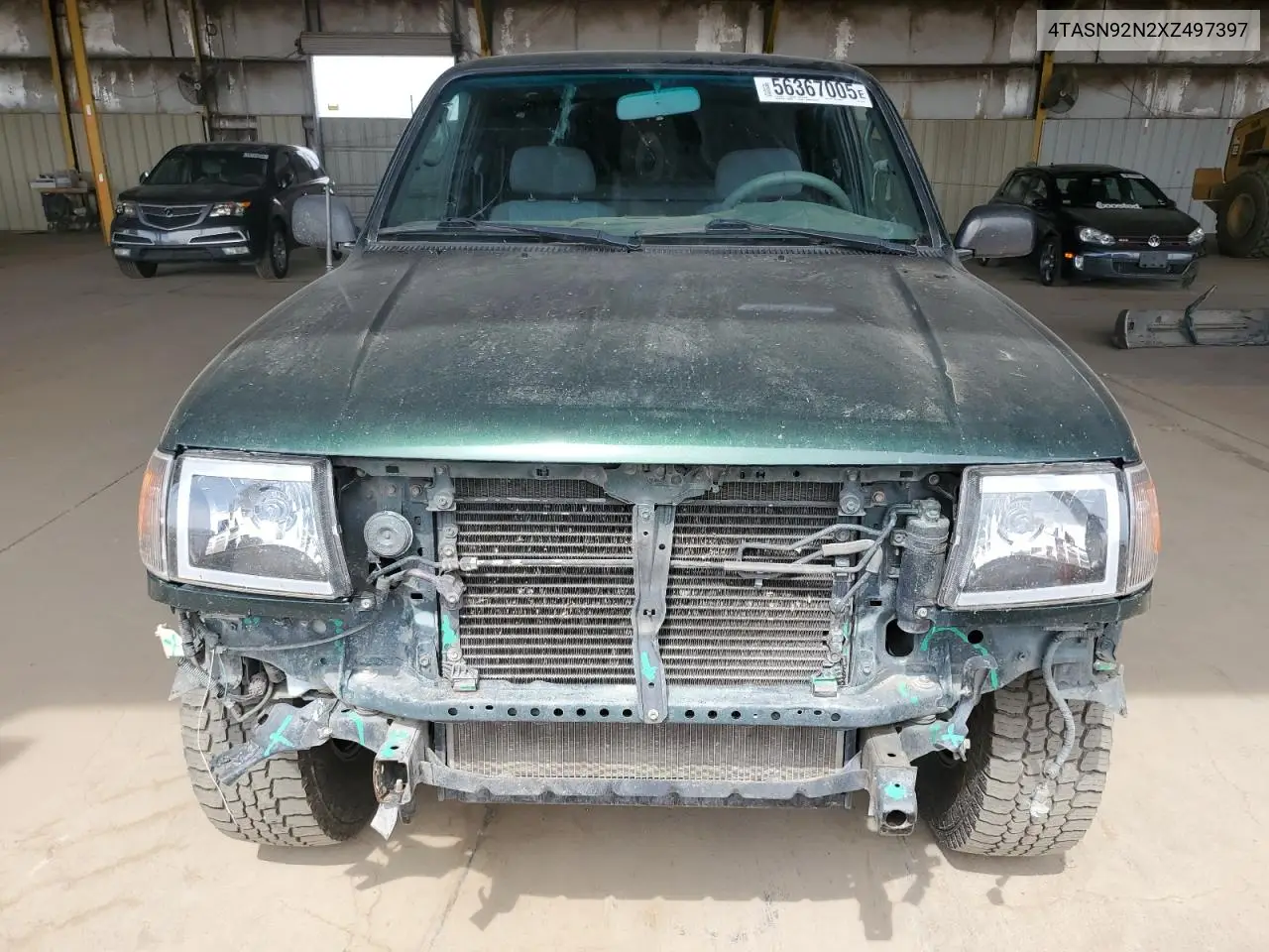 1999 Toyota Tacoma Xtracab Prerunner VIN: 4TASN92N2XZ497397 Lot: 56367005