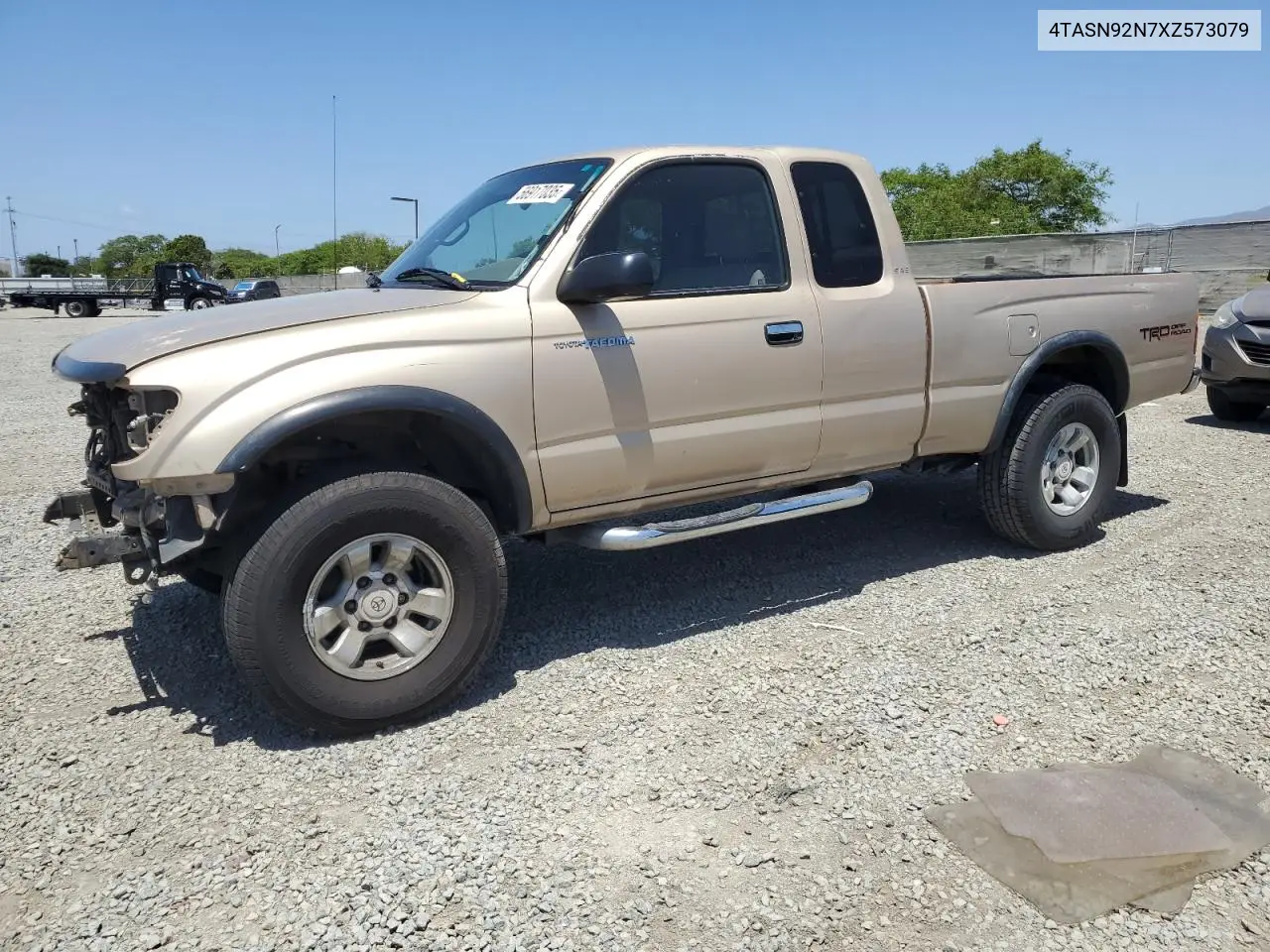 1999 Toyota Tacoma Xtracab Prerunner VIN: 4TASN92N7XZ573079 Lot: 56917035