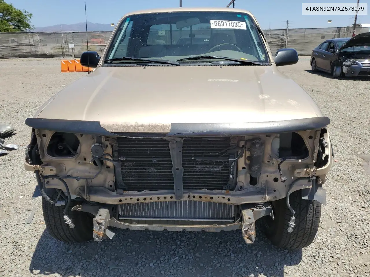 1999 Toyota Tacoma Xtracab Prerunner VIN: 4TASN92N7XZ573079 Lot: 56917035