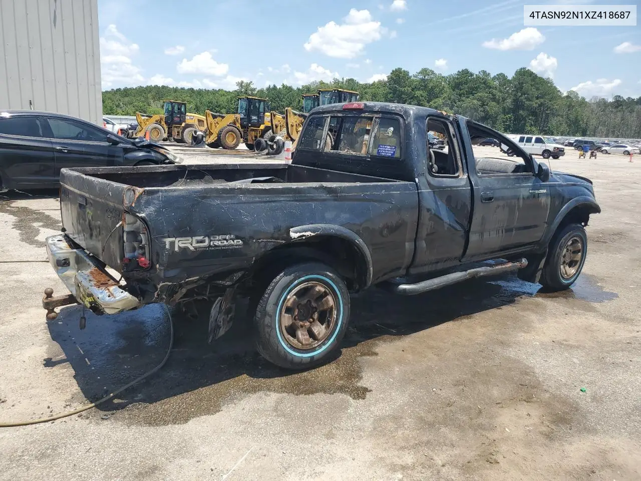 1999 Toyota Tacoma Xtracab Prerunner VIN: 4TASN92N1XZ418687 Lot: 60893175