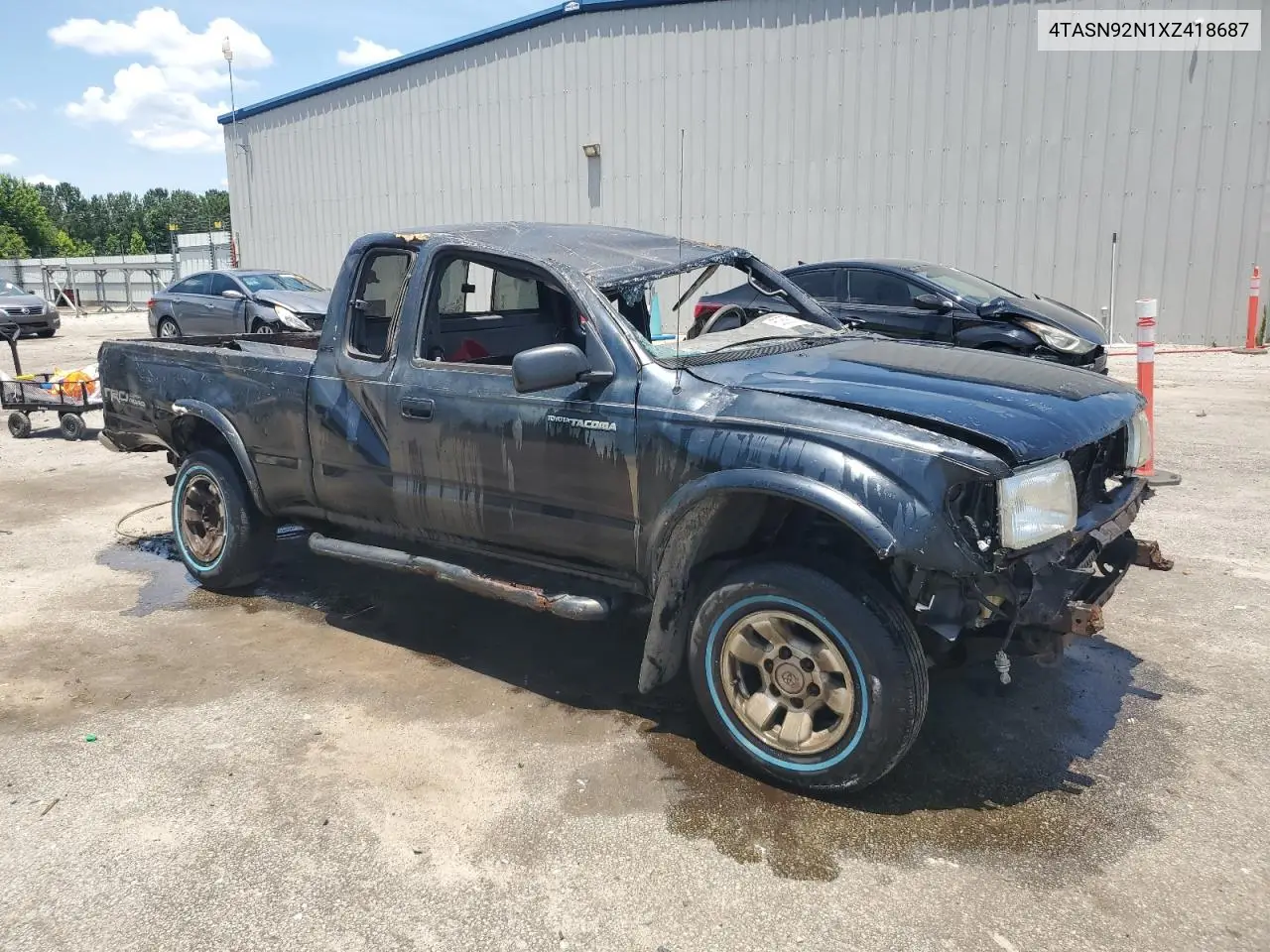 1999 Toyota Tacoma Xtracab Prerunner VIN: 4TASN92N1XZ418687 Lot: 60893175