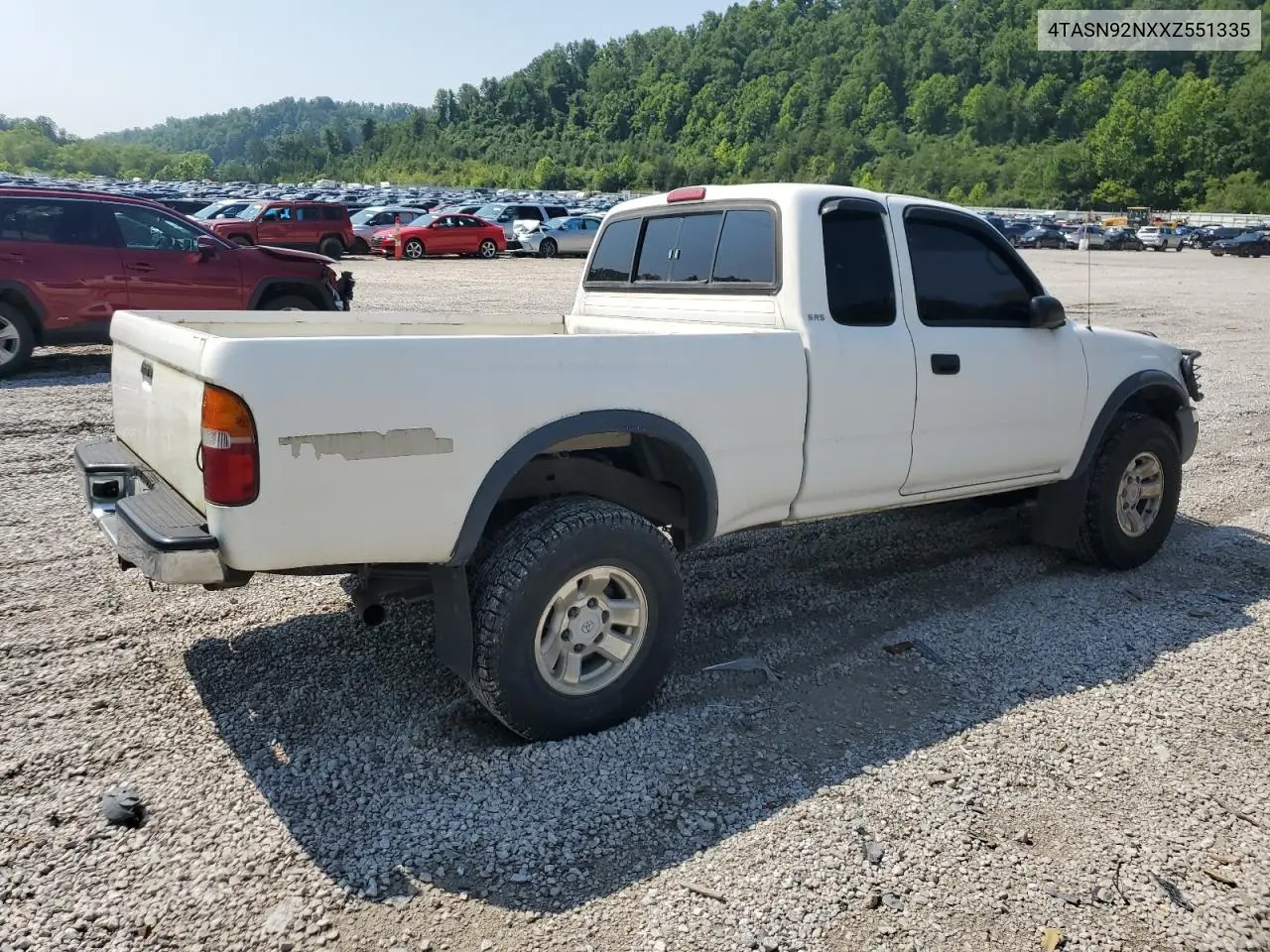 1999 Toyota Tacoma Xtracab Prerunner VIN: 4TASN92NXXZ551335 Lot: 62199645