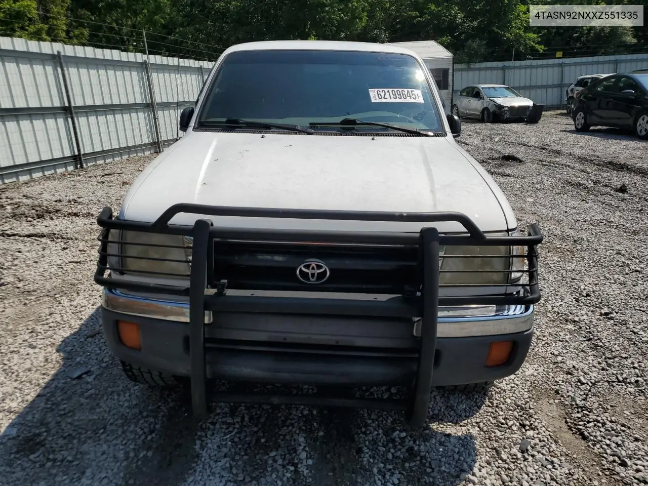 1999 Toyota Tacoma Xtracab Prerunner VIN: 4TASN92NXXZ551335 Lot: 62199645