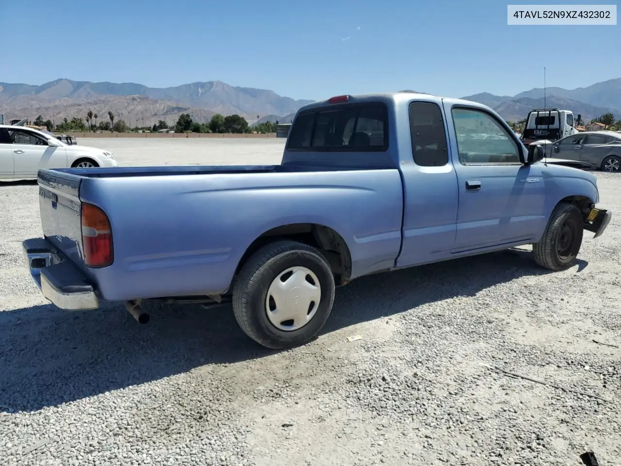1999 Toyota Tacoma Xtracab VIN: 4TAVL52N9XZ432302 Lot: 63055725